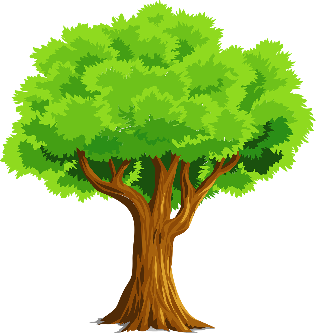 Yoga Tree - Openclipart