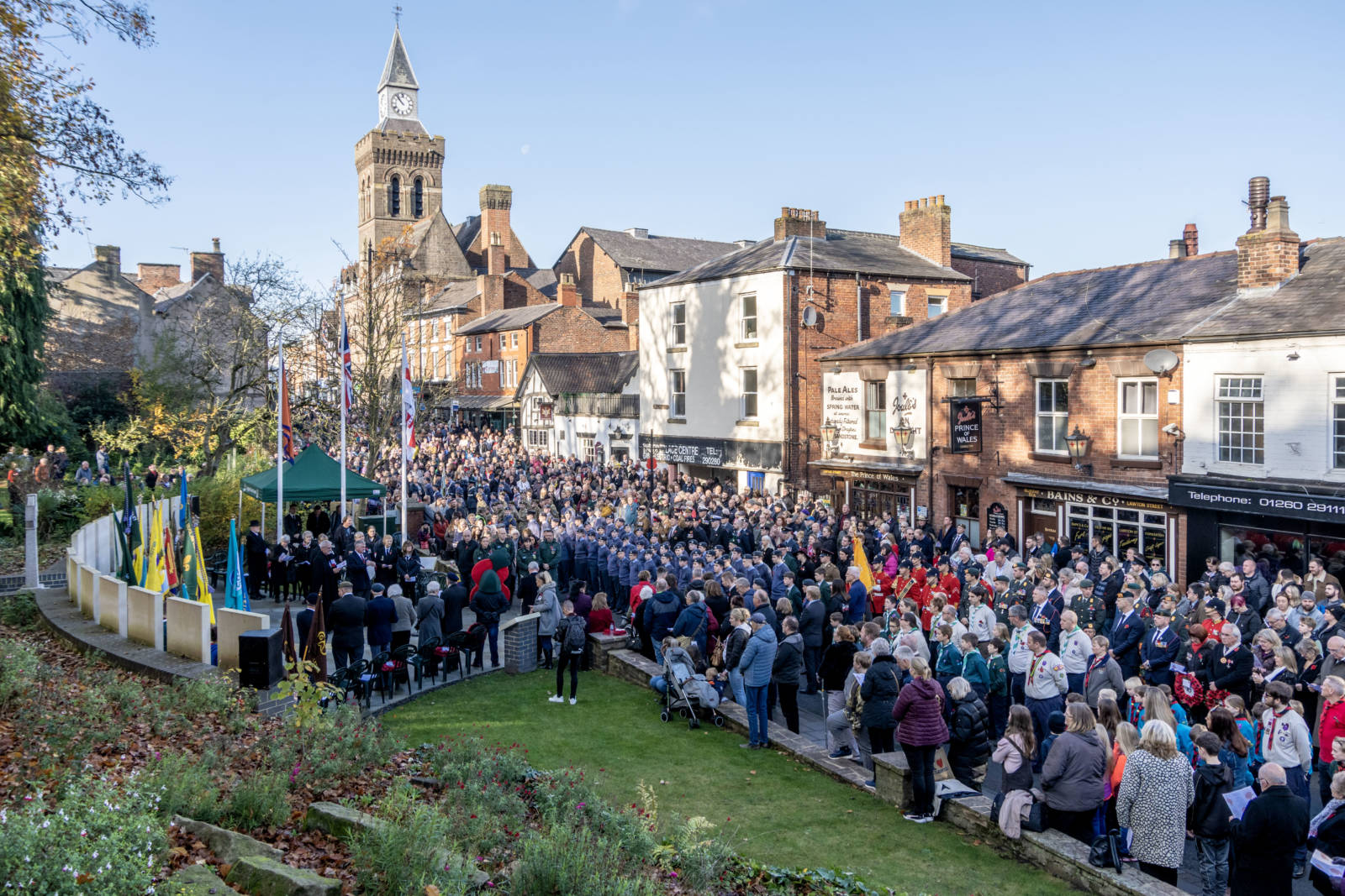 Congleton unites on Remembrance - Congleton Town Council